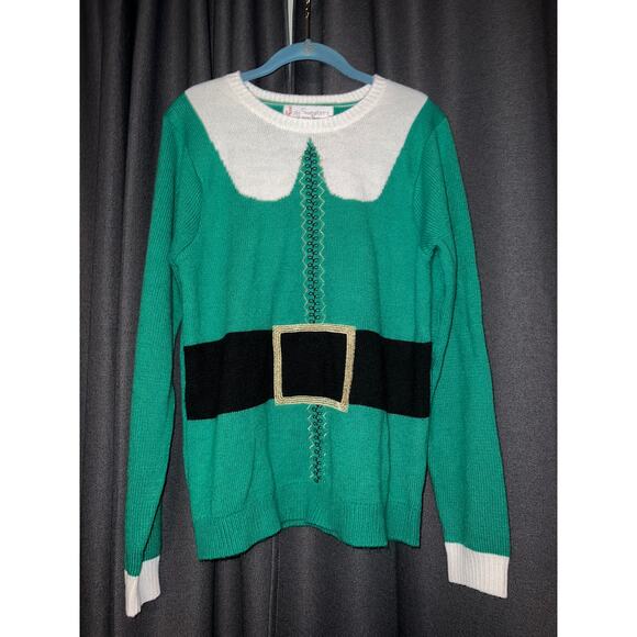 Ugly Christmas Sweater Xmas Size Medium - Picture 1 of 3